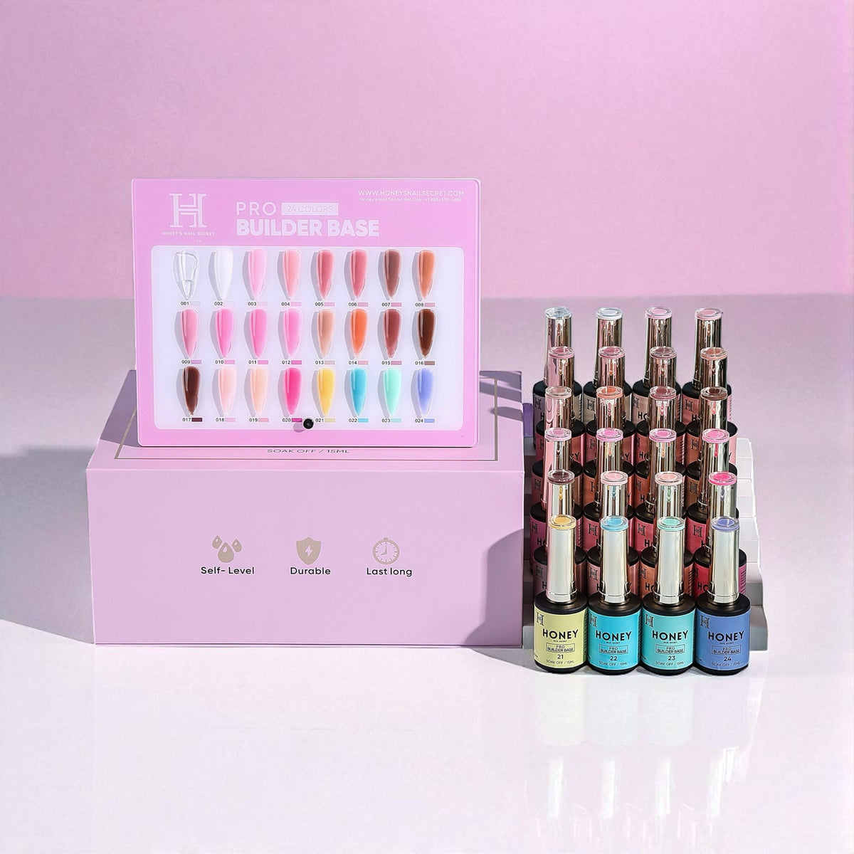 Pro Builder Color PRO BUILDER BASE COLLECTION - I ( HEMA & TPO - Free ) – HONEY'S NAIL SECRET