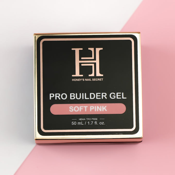 PRO BUILDER GEL - SOFT PINK  50ml ( HEMA &amp; TPO-Free )