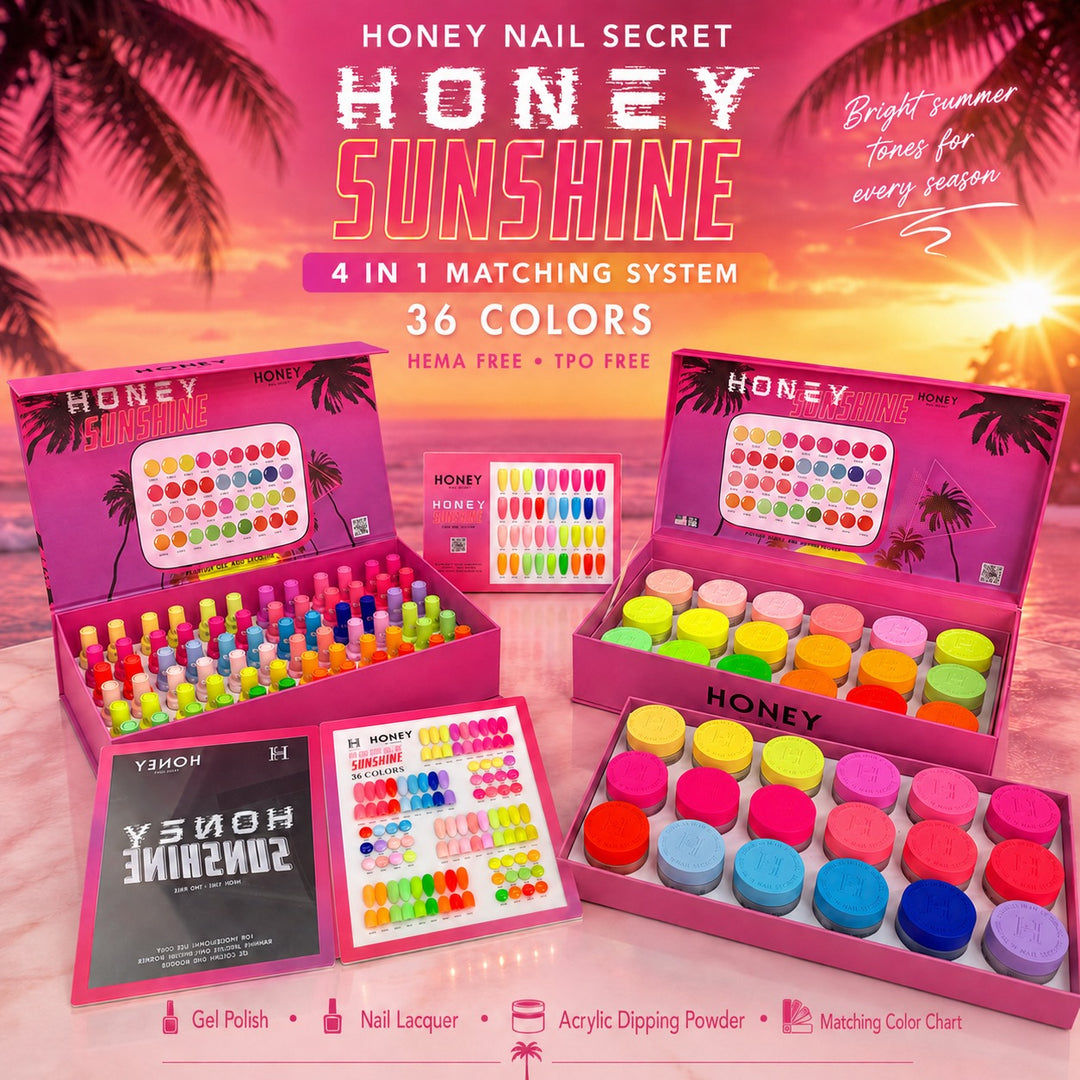 【早いもん勝ち】DnaGel ネイルセット 185色 HONEY SUNSHINE – HONEY'S NAIL SECRET