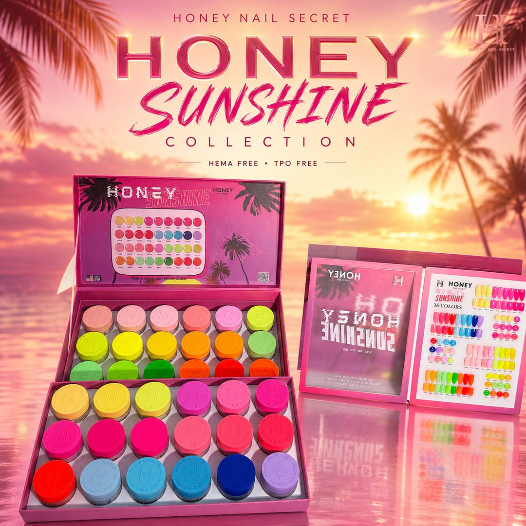 HONEY SUNSHINE ACRYLIC COLLECTION – HONEY'S NAIL SECRET