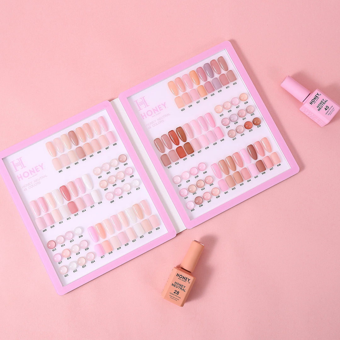 HONEY NEUTRAL GEL COLLECTION 48 COLORS