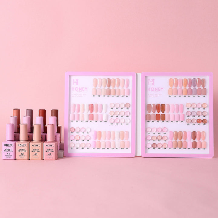 HONEY NEUTRAL GEL COLLECTION 48 COLORS