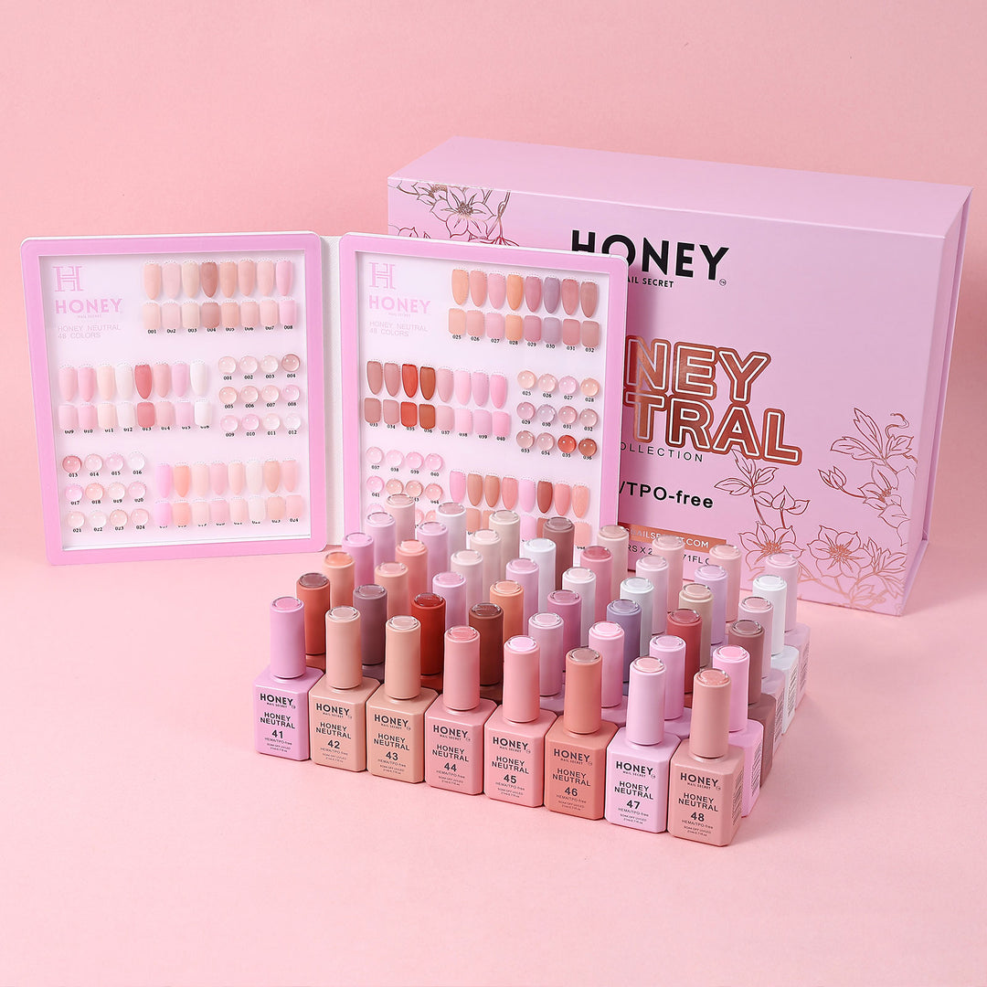 HONEY NEUTRAL GEL COLLECTION 48 COLORS