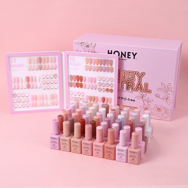 HONEY NEUTRAL GEL COLLECTION 48 COLORS