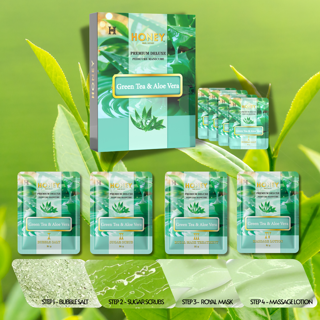 GREEN TEA &amp; ALOE VERA 4 IN 1 BUBBLE SPA
