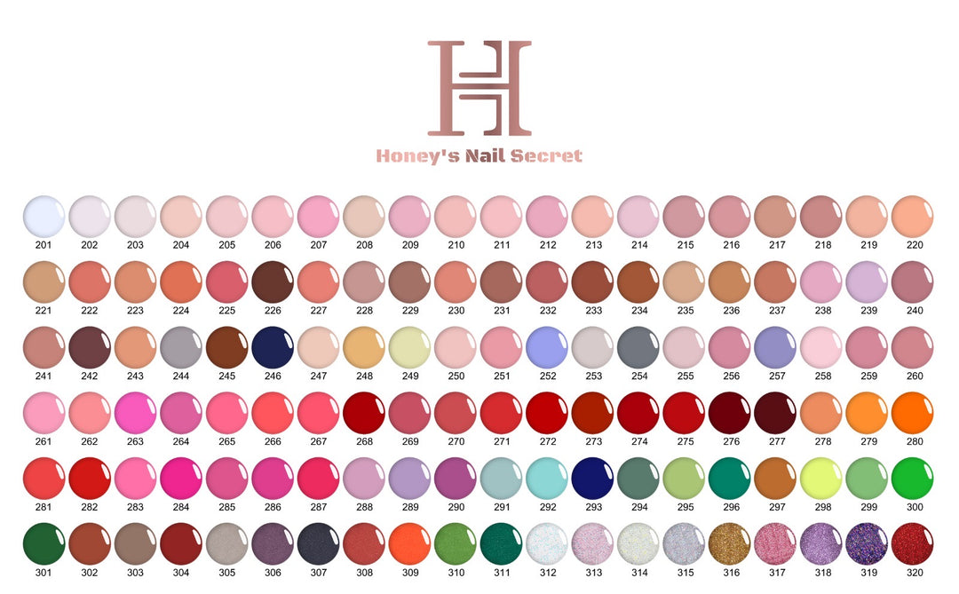 FULL LINE 4 in 1 PREMIUM ACRYLIC + GEL & LACQUER - 320 COLORS