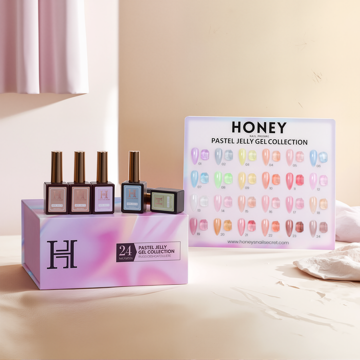 PASTEL JELLY GEL COLLECTION 24 COLORS