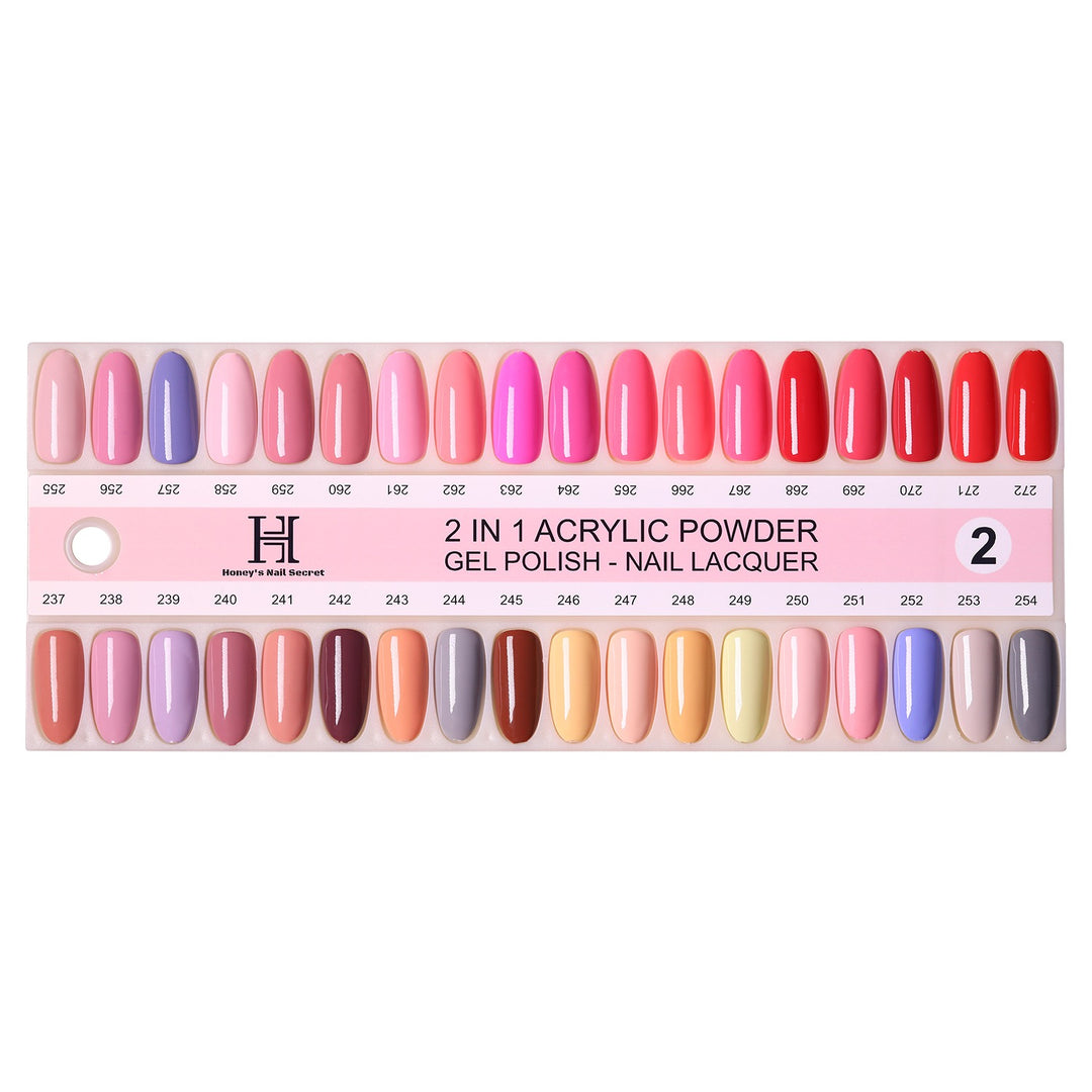 FULL LINE 4 in 1 PREMIUM ACRYLIC + GEL &amp; LACQUER - 120 NEW COLORS