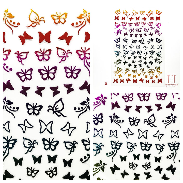 RAINBOW BUTTERFLY - 91