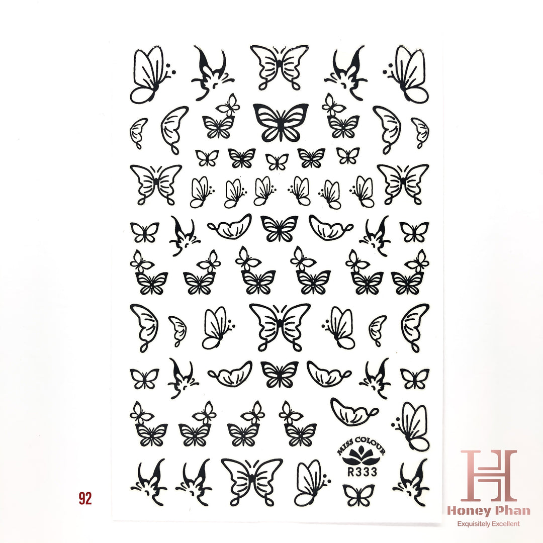 BLACK BUTTERFLY - 92