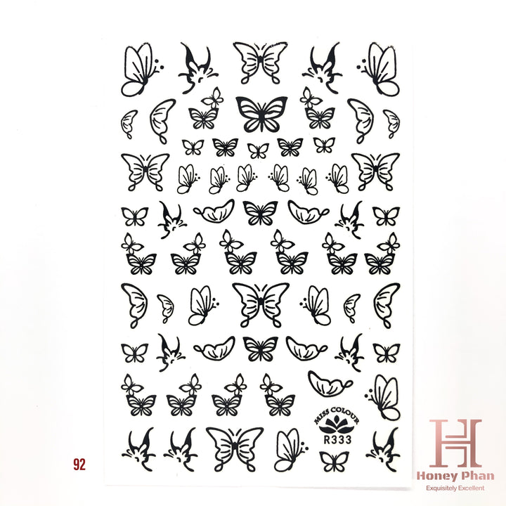 BLACK BUTTERFLY - 92