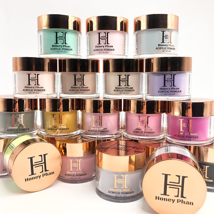 FULL LINE PREMIUM ACRYLIC DIPPING POWDER - 200 COLORS