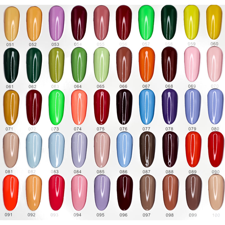 FULL LINE PREMIUM GEL &amp;  LACQUER -   200 COLORS