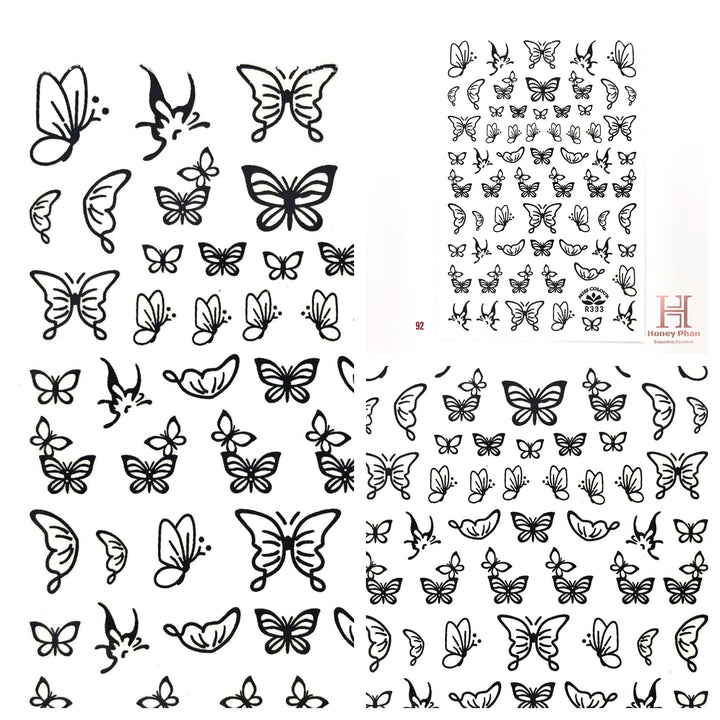 BLACK BUTTERFLY - 92