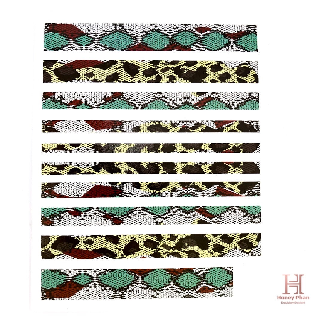 Cheetah Print Design Set ( 5pcs )
