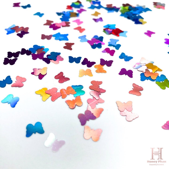 Cute Butterfly Glitter Set 12 Colors