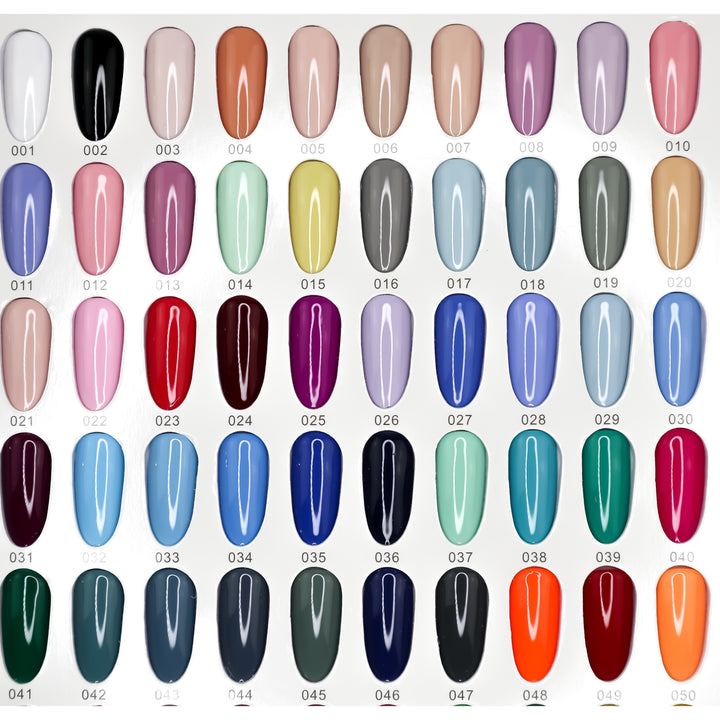 FULL LINE PREMIUM GEL &amp;  LACQUER -   200 COLORS