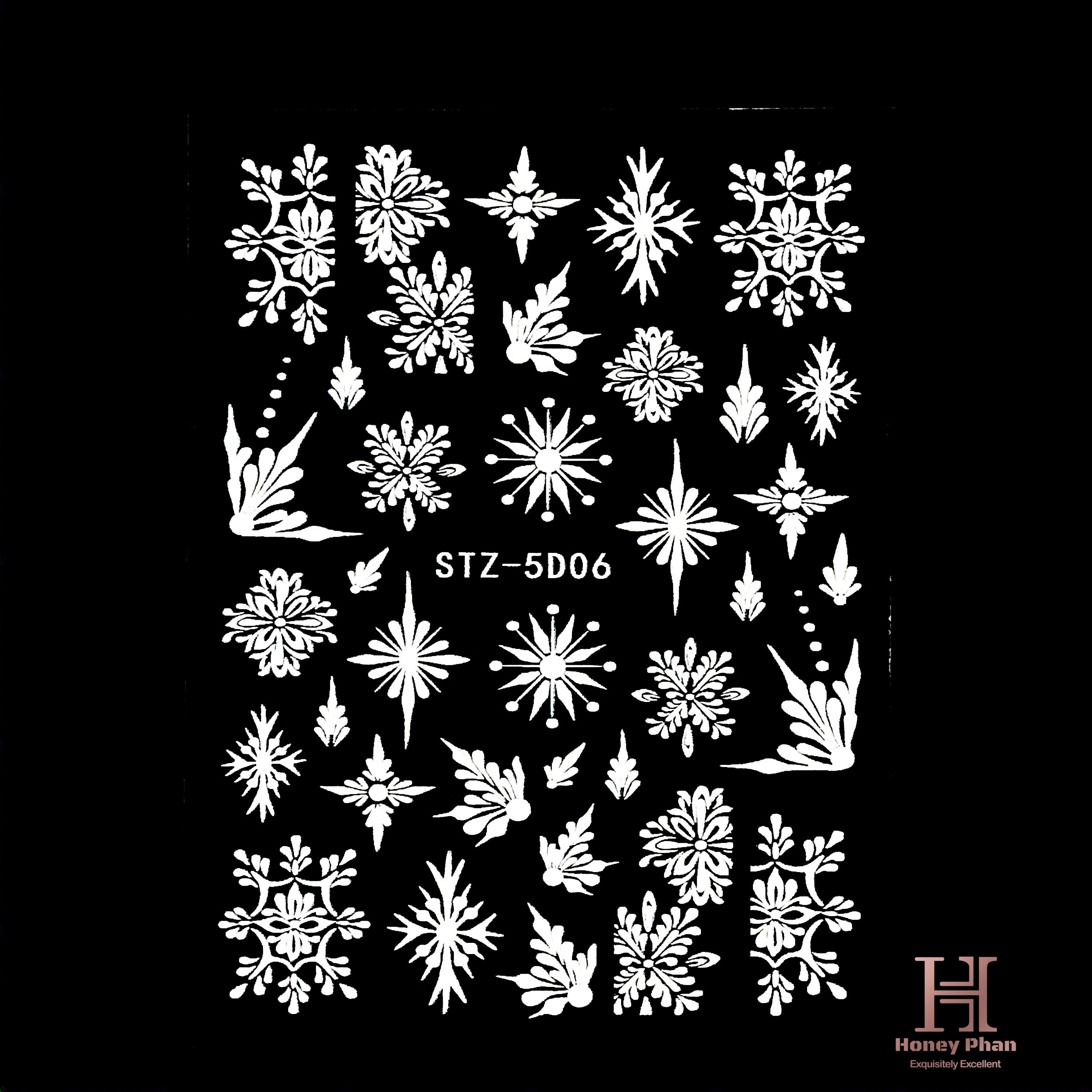 SNOWFLAKES - 197 – HONEY'S NAIL SECRET