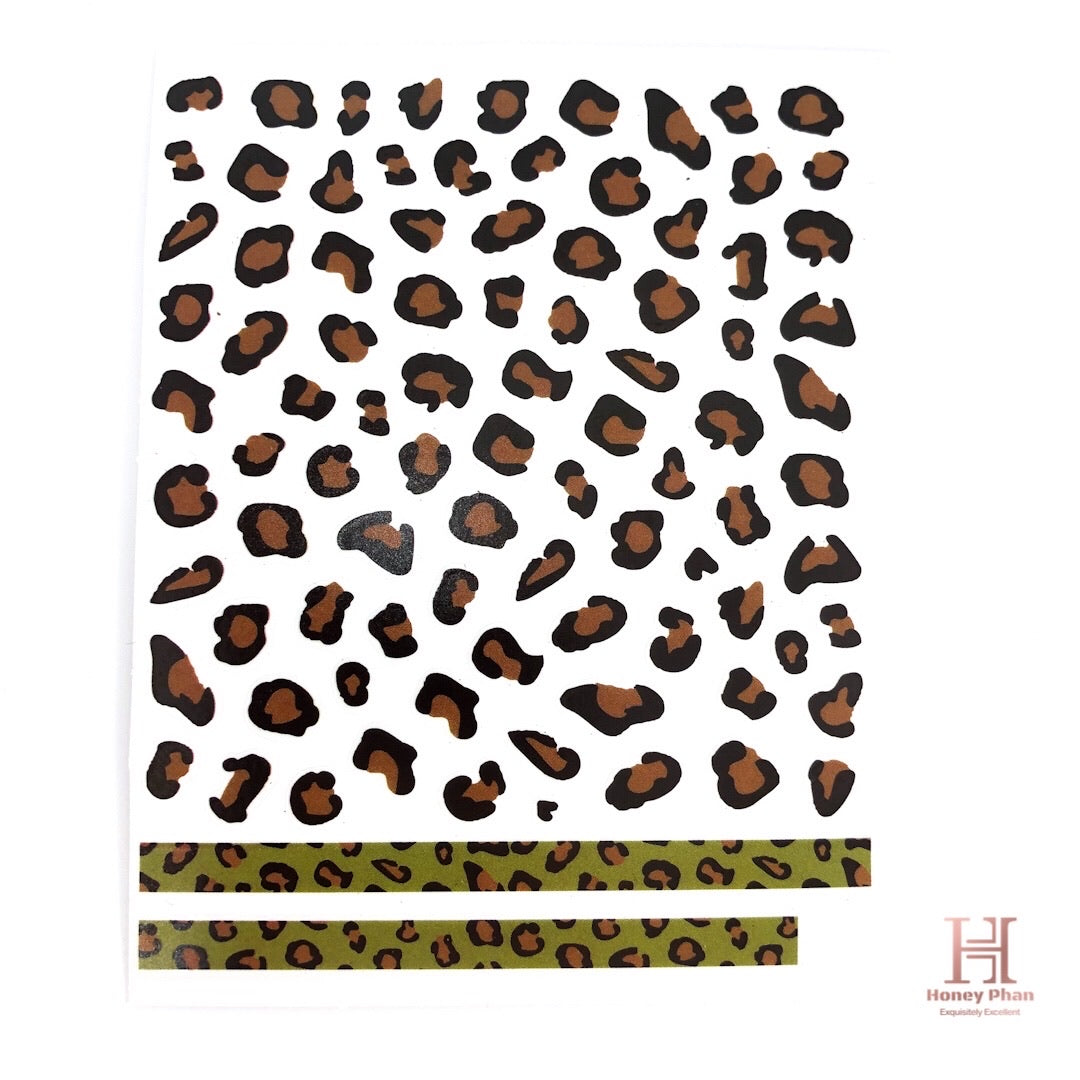 Cheetah Print Design Set ( 5pcs )