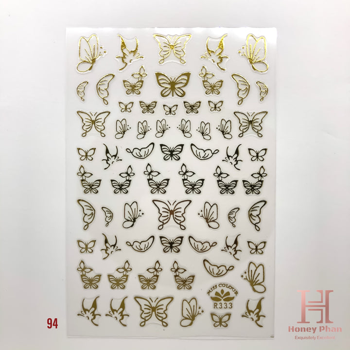 GOLD BUTTERFLY - 94