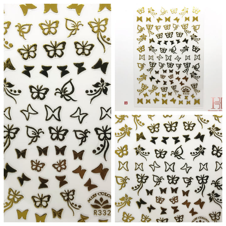 GOLD BUTTERFLY - 89