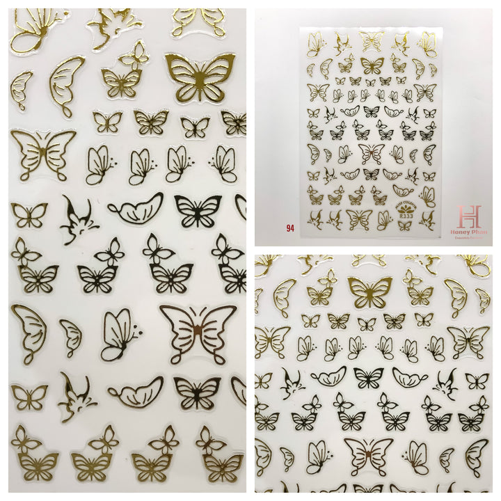 GOLD BUTTERFLY - 94