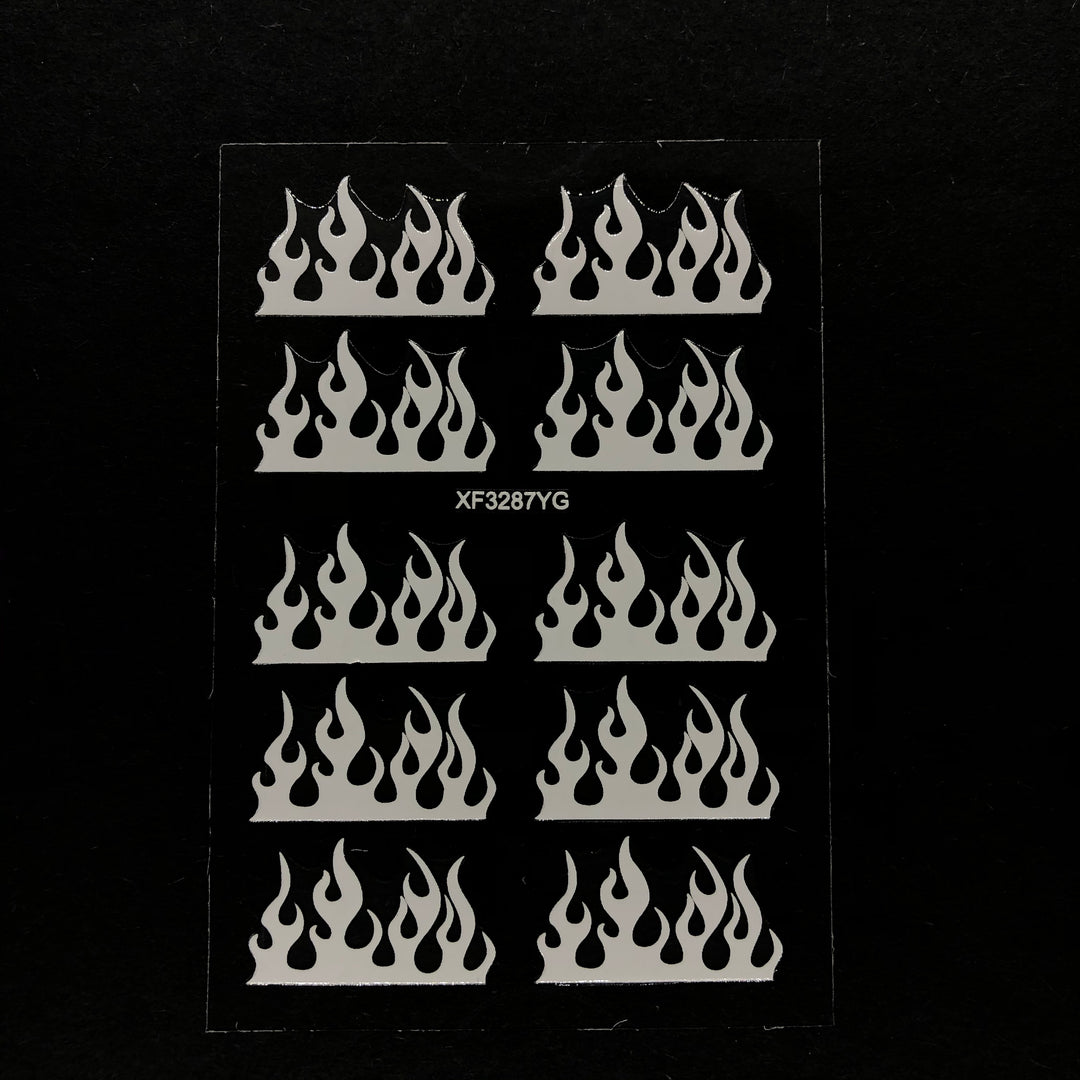WHITE GLOW IN THE DARK FLAME - 213