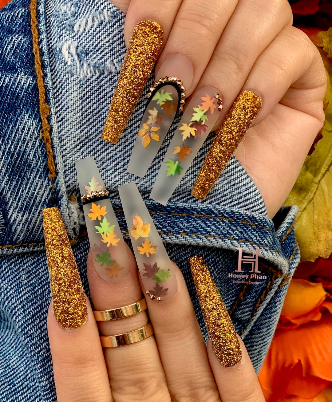 Fall Leaf Set 12 Colors
