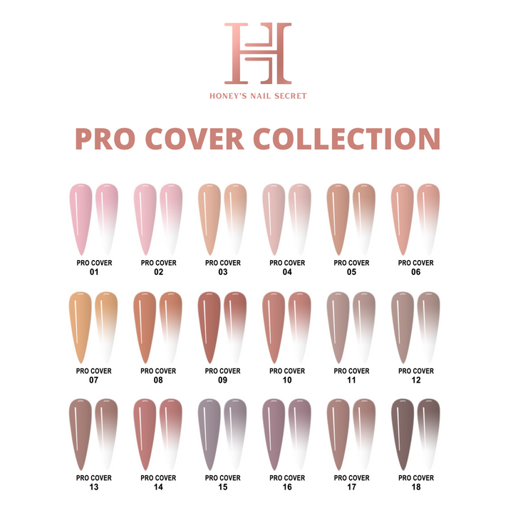 PRO COVER COLLECTION 4 IN 1 ( 18 COLORS )